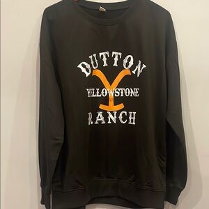 Yellowstone Black Sweatshirt unisex not worn